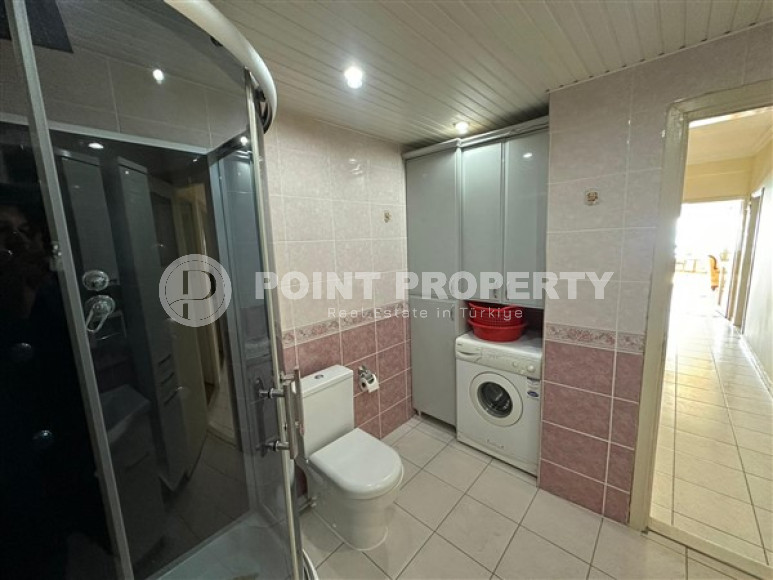 Панорамная квартира 2+1 с видом на море и всего в 50м от пляжа, в самом центре Алании.-id-3515-фото-9