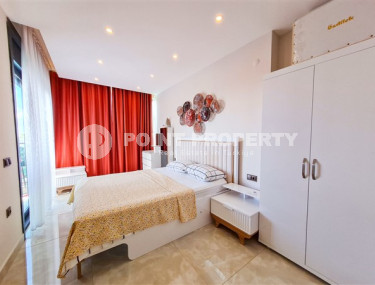 Апартаменты 1+1 в ультрасовременном жилом комплексе на берегу моря в центре района Махмутлар-id-3516-фото-4