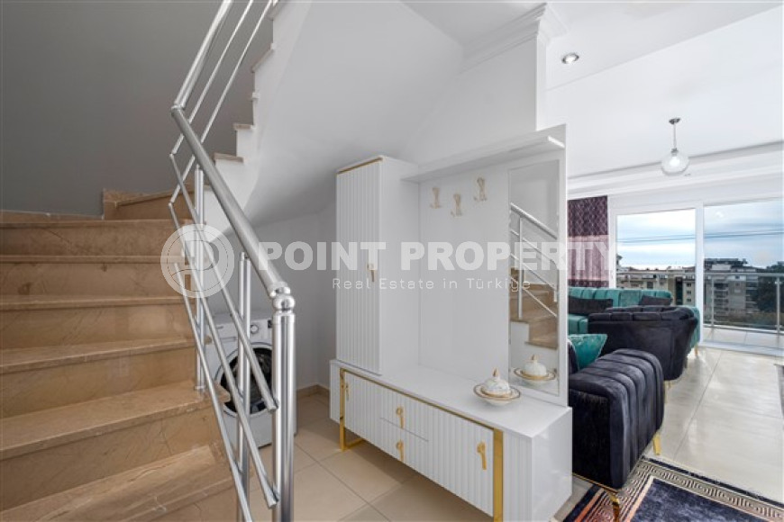 Пентхаус 110м2 недалеко от моря в закрытом жилом комплексе с богатой внутренней инфраструктурой.-id-3519-фото-4