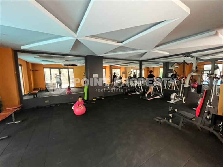 Небольшая двухуровневая квартира 50 м2 на первой линии моря, район Махмутлар-id-3520-фото-10