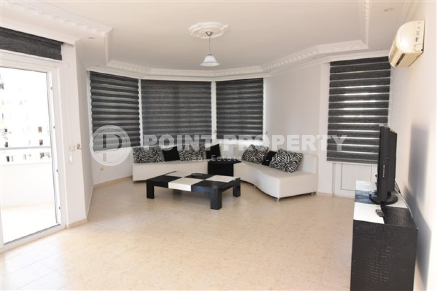 Просторные трёхкомнатные апартаменты с мебелью и двумя балконами, Махмутлар, 350 метров от моря-id-3521-фото-2