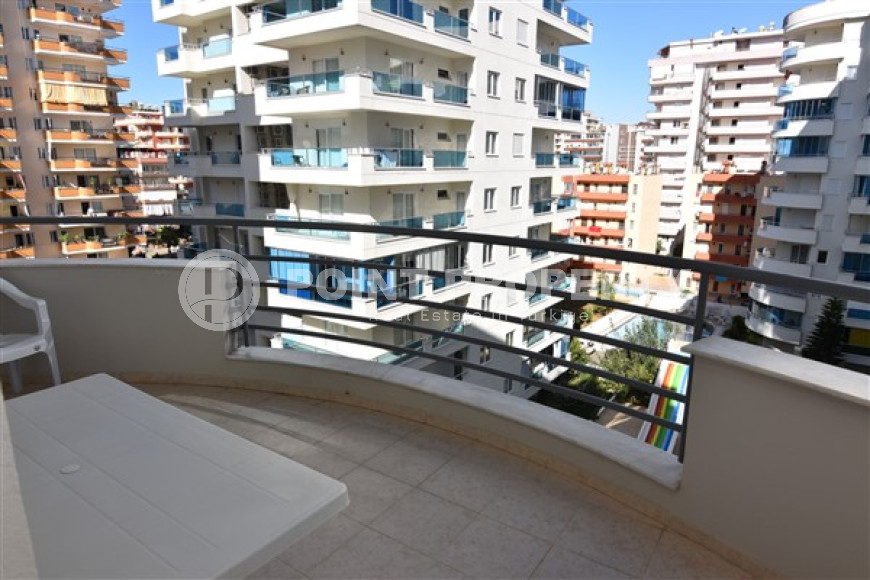 Просторные трёхкомнатные апартаменты с мебелью и двумя балконами, Махмутлар, 350 метров от моря-id-3521-фото-5