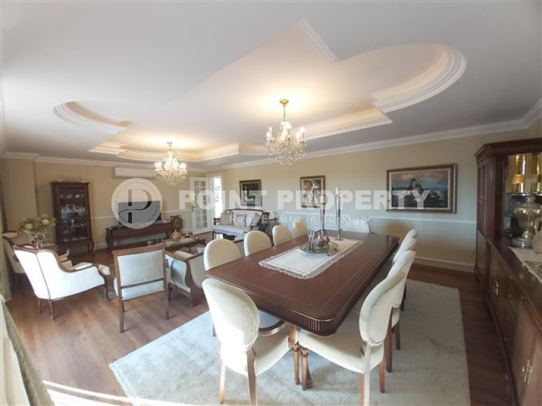 Дворцовый шестикомнатный пентхаус 320 м2 с уникальным интерьером, район нижняя Оба-id-3522-фото-6