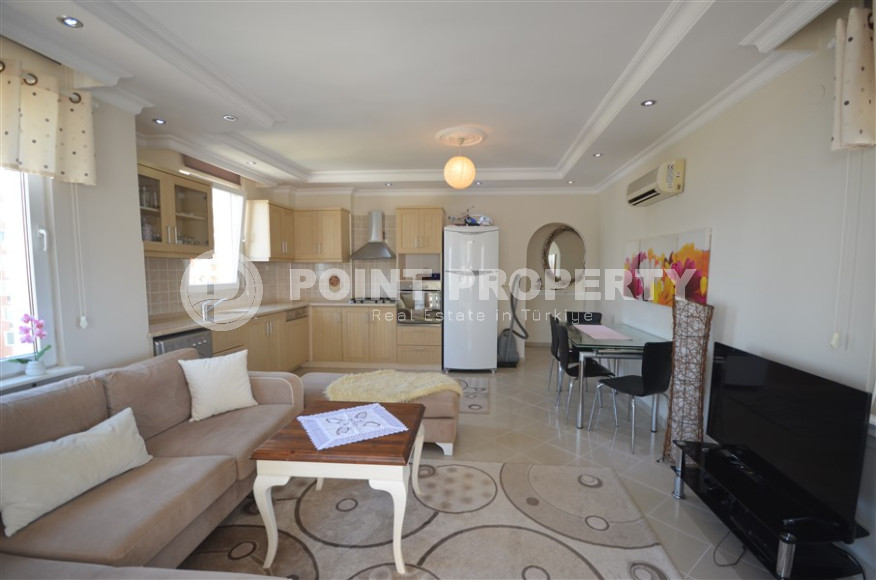 Просторные апартаменты планировкой 2+1 и площадью 117 м2 в комплексе с собственным бассейном и садом в районе Тосмур, 700 метров от моря-id-1311-фото-3