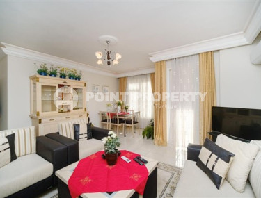 Красивая трёхкомнатная квартира 110 м2, центр Аланьи, с мебелью-id-3528-фото-1
