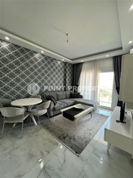 Стильная квартира 1+1 с дизайнерским ремонтом в жилом комплексе с собственной инфраструктурой-id-3530-фото-2