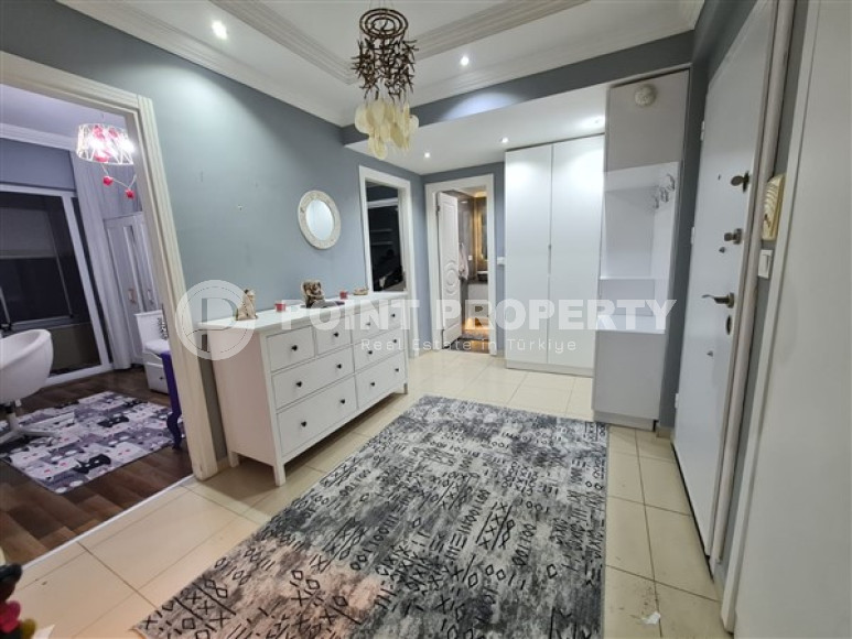 Стильная квартира 2+1 с дизайнерским ремонтом в 400 метрах от моря в самом центре района Оба.-id-3532-фото-4