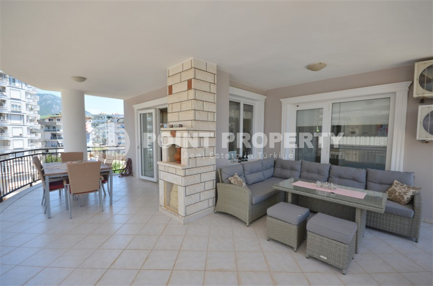 Просторные апартаменты планировкой 2+1 и площадью 117 м2 в комплексе с собственным бассейном и садом в районе Тосмур, 700 метров от моря-id-1311-фото-10