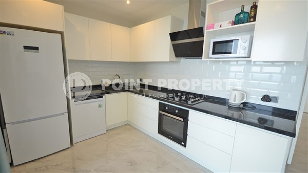 Светлая просторная квартира 2+1 в новом жилом комплексе на берегу моря.-id-3533-фото-4