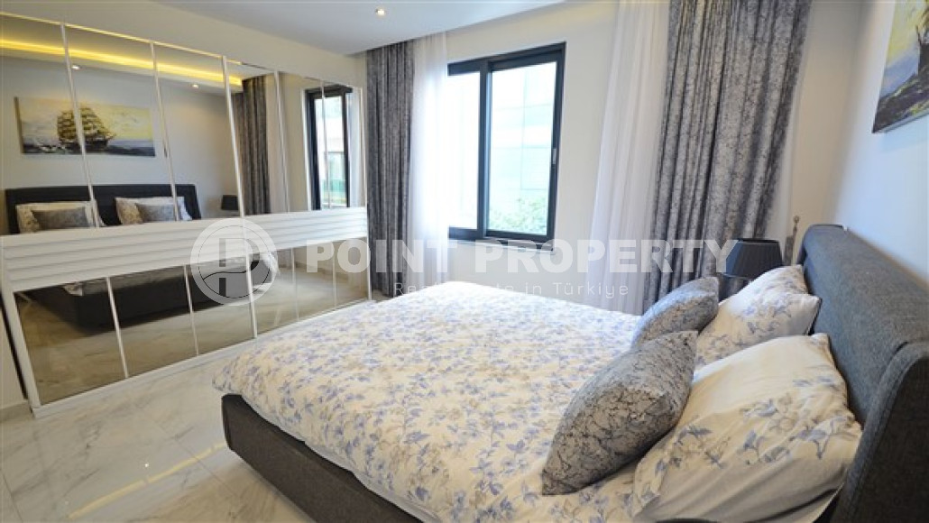 Светлая просторная квартира 2+1 в новом жилом комплексе на берегу моря.-id-3533-фото-6