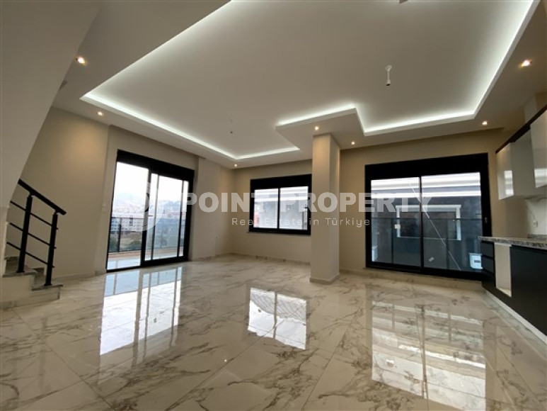 Роскошный пентхаус 3+1 в центре района Каргыджак всего в 100 метрах от пляжа.-id-3534-фото-3