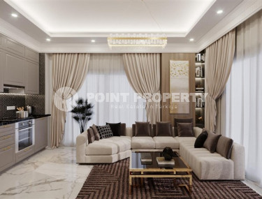 Апартаменты 1+1 в новом жилом комплексе в 650 метрах от моря. Финальная стадия строительства.-id-3535-фото-5