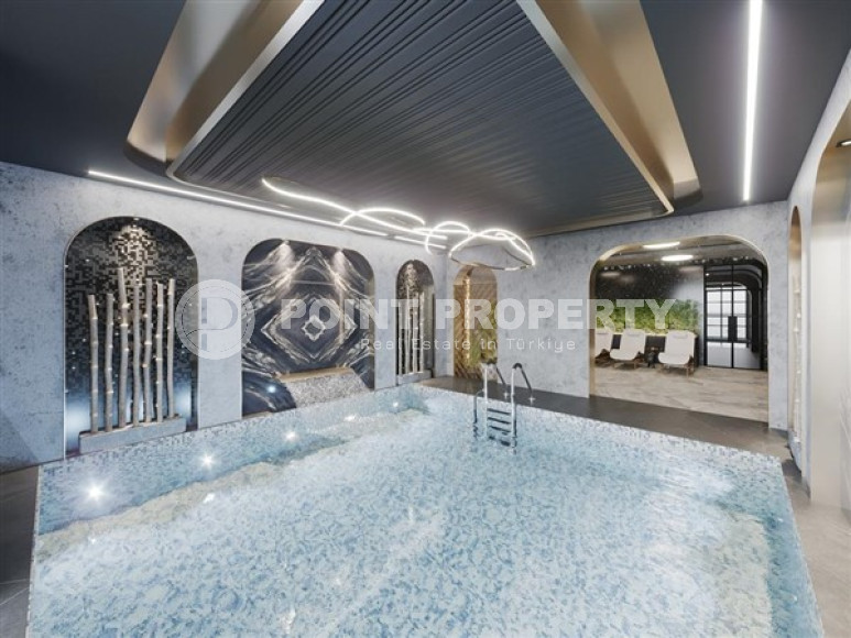 Апартаменты 1+1 в новом жилом комплексе в 650 метрах от моря. Финальная стадия строительства.-id-3535-фото-10