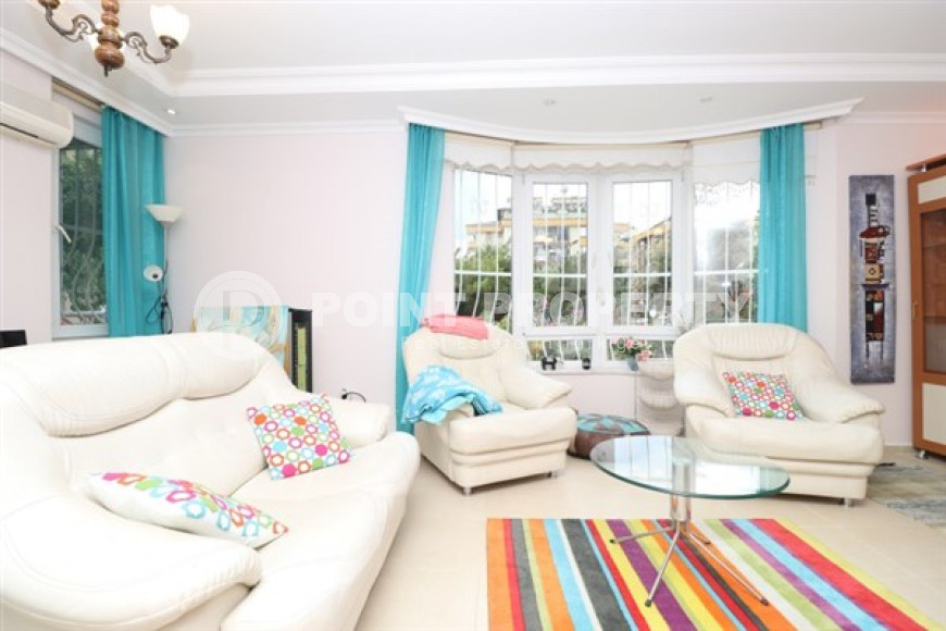 Компактная квартира 90м2 в центре района Оба и в нескольких минутах ходьбы от пляжа.-id-3537-фото-2