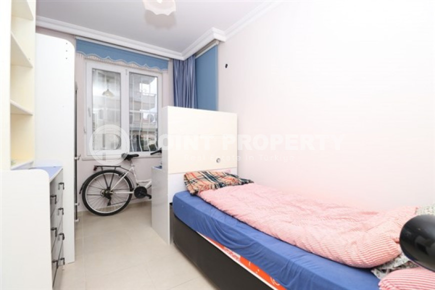 Компактная квартира 90м2 в центре района Оба и в нескольких минутах ходьбы от пляжа.-id-3537-фото-5