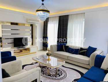 Трёхкомнатные роскошные апартаменты с площадью 120 м2 для аренды, район Махмутлар-id-3539-фото-1