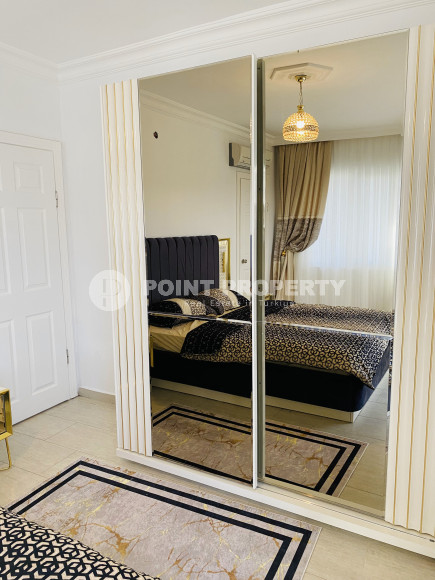 Three-room luxury apartment with an area of 120 m2 for rent, Mahmutlar district-id-3539-photo-9