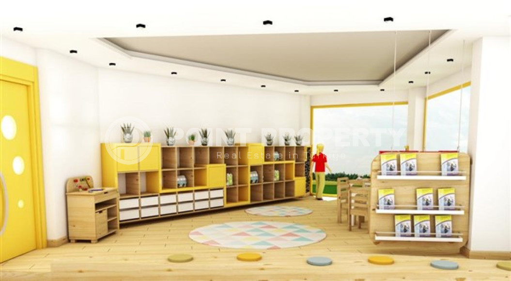 Фешенебельная малоэтажная резиденция на этапе завершения строительства в районе Кестель, квартиры 55 - 90 м2-id-3542-фото-10