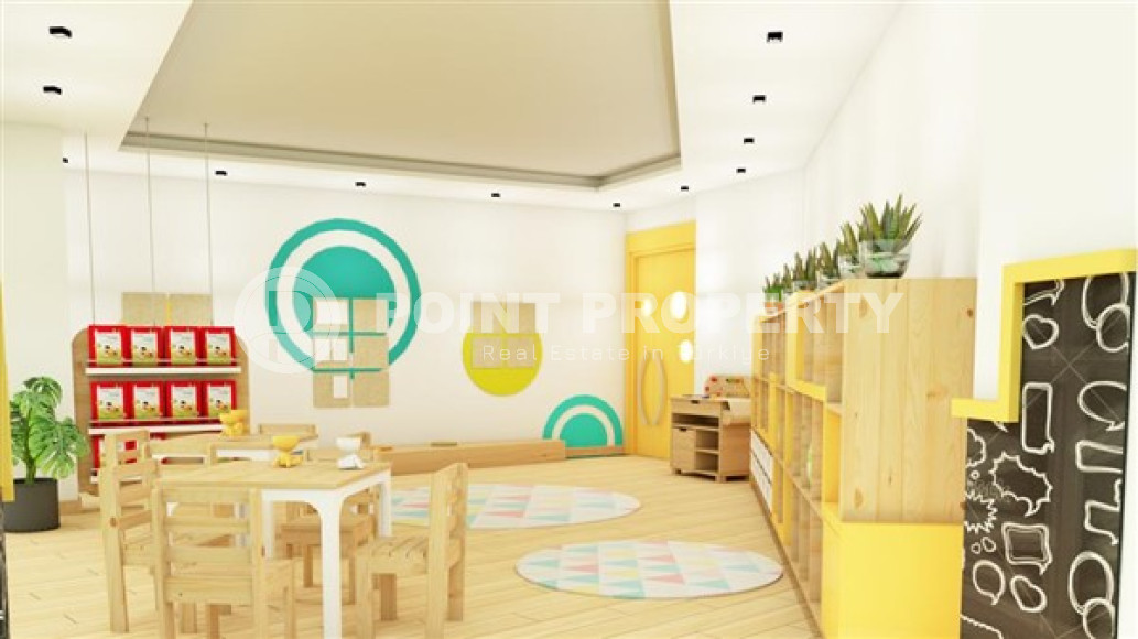 Фешенебельная малоэтажная резиденция на этапе завершения строительства в районе Кестель, квартиры 55 - 90 м2-id-3542-фото-11