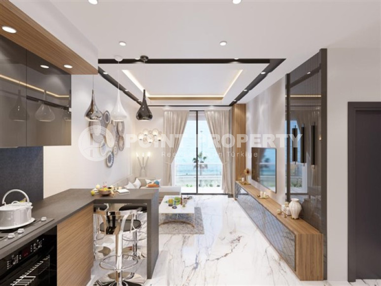 Фешенебельная малоэтажная резиденция на этапе завершения строительства в районе Кестель, квартиры 55 - 90 м2-id-3542-фото-17