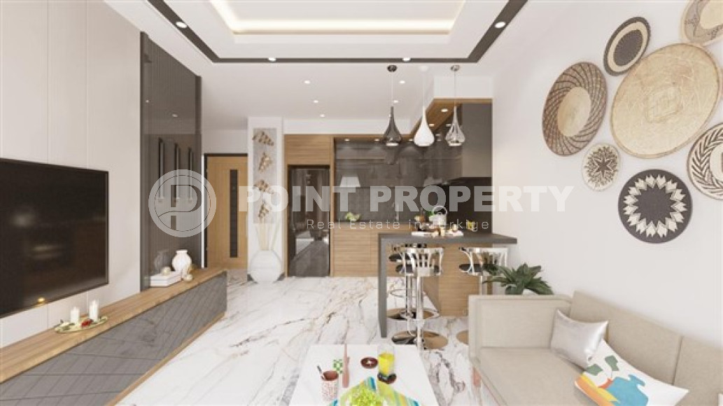 Фешенебельная малоэтажная резиденция на этапе завершения строительства в районе Кестель, квартиры 55 - 90 м2-id-3542-фото-18