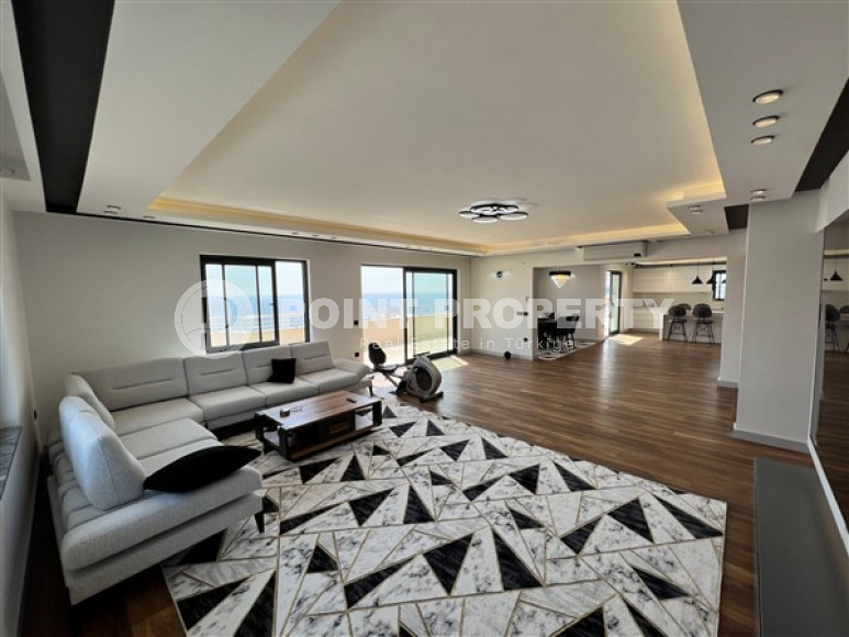 Громадный пятикомнатный пентхаус с общей площадью 520 м2 в районе Махмутлар, с мебелью-id-3543-фото-1