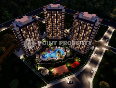 Квартиры 56 - 76 м2 на этапе котлована в строящейся высотной резиденции из трёх блоков, Мерсин-id-3544-фото-3