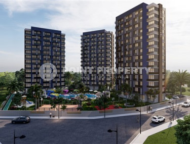 Квартиры 56 - 76 м2 на этапе котлована в строящейся высотной резиденции из трёх блоков, Мерсин-id-3544-фото-5