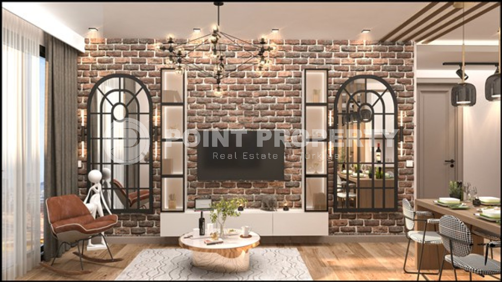 Apartment with an area of 62 m2 in a high-rise building under construction in the city of Mersin. Location on floors 0 to 12 to choose from.-id-3546-photo-2