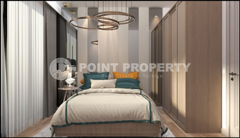 Apartment with an area of 62 m2 in a high-rise building under construction in the city of Mersin. Location on floors 0 to 12 to choose from.-id-3546-photo-4