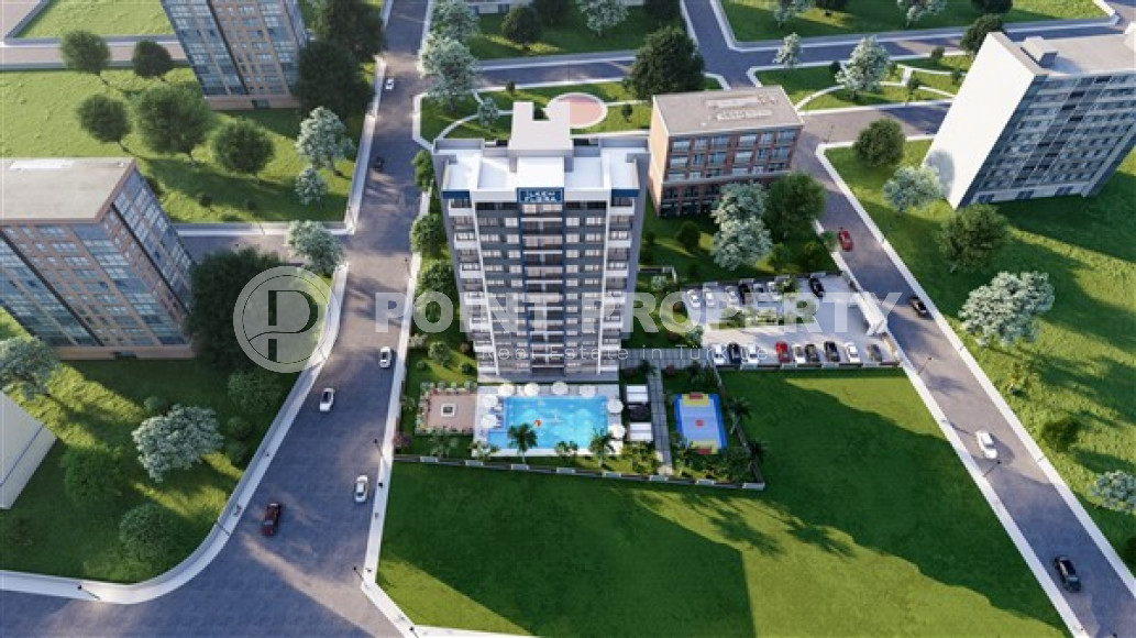 Apartment with an area of 62 m2 in a high-rise building under construction in the city of Mersin. Location on floors 0 to 12 to choose from.-id-3546-photo-10
