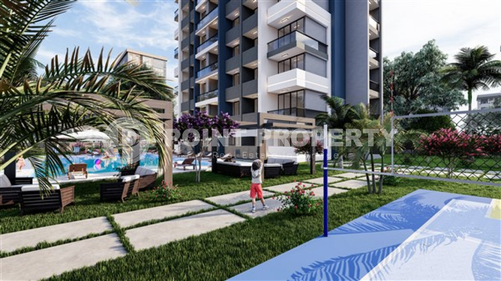 Apartment with an area of 62 m2 in a high-rise building under construction in the city of Mersin. Location on floors 0 to 12 to choose from.-id-3546-photo-11