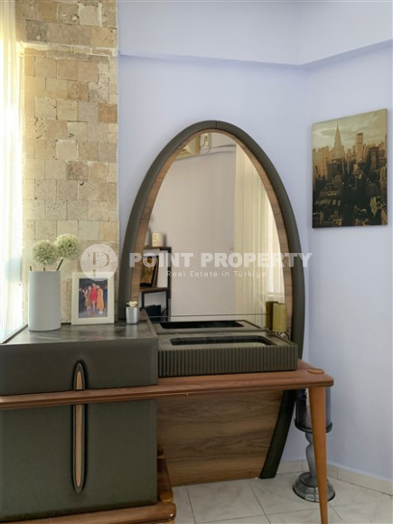 Three-room apartment 2+1 150 meters from the Mediterranean Sea, Oba district-id-3547-photo-8