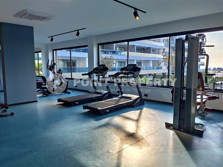 Квартира 1+1 с хорошим стильным ремонтом в пешей доступности до моря и центра района Каргыджак.-id-3554-фото-12