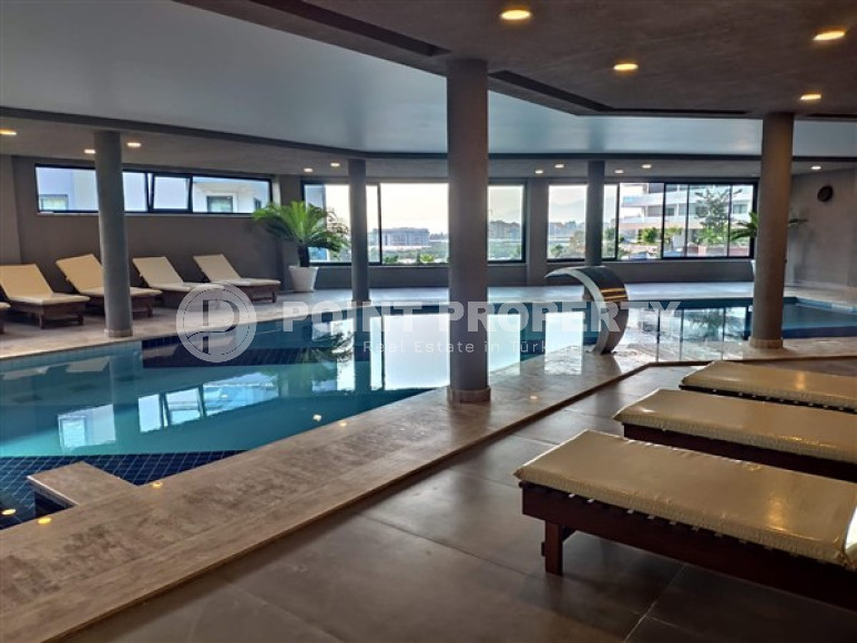 Квартира 1+1 с хорошим стильным ремонтом в пешей доступности до моря и центра района Каргыджак.-id-3554-фото-13