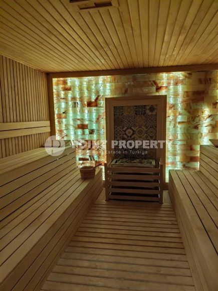 Квартира 1+1 с хорошим стильным ремонтом в пешей доступности до моря и центра района Каргыджак.-id-3554-фото-15