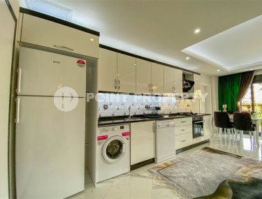 Two-level apartment with 2+1 layout with furniture and access to the terrace, Oba district, 86 m2-id-1307-photo-4