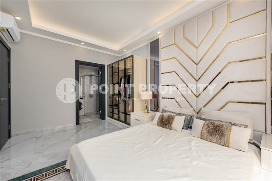 Трёхкомнатные апартаменты 90 м2 в резиденции 2022 года постройки, район Авсаллар-id-3560-фото-4