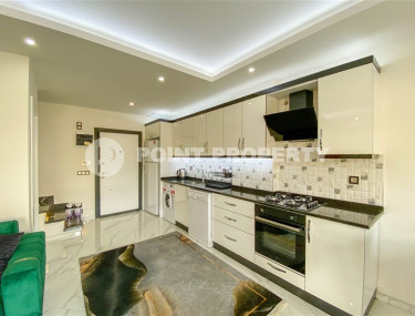 Two-level apartment with 2+1 layout with furniture and access to the terrace, Oba district, 86 m2-id-1307-photo-5