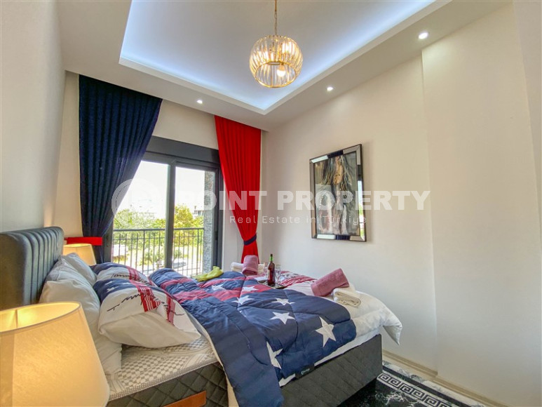 Two-level apartment with 2+1 layout with furniture and access to the terrace, Oba district, 86 m2-id-1307-photo-10
