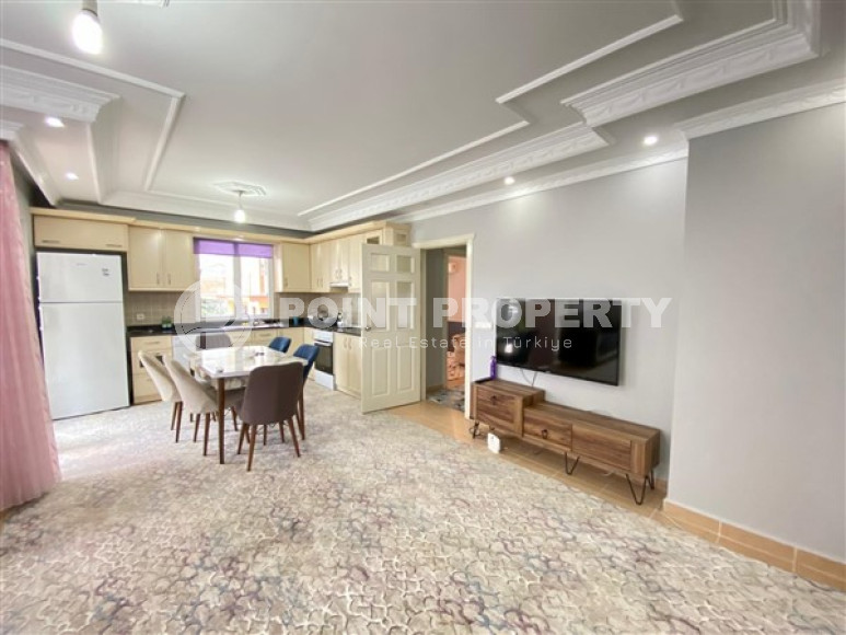 Меблированная квартира 130 м2 с двумя спальнями в 300 метрах от центра района Оба-id-3566-фото-10