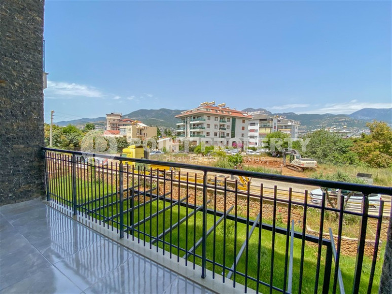 Two-level apartment with 2+1 layout with furniture and access to the terrace, Oba district, 86 m2-id-1307-photo-24