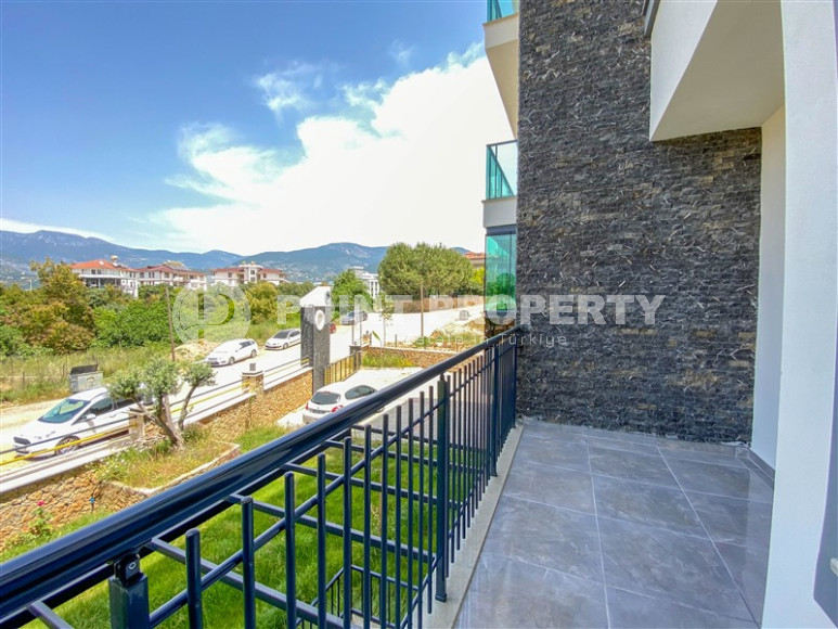 Two-level apartment with 2+1 layout with furniture and access to the terrace, Oba district, 86 m2-id-1307-photo-27