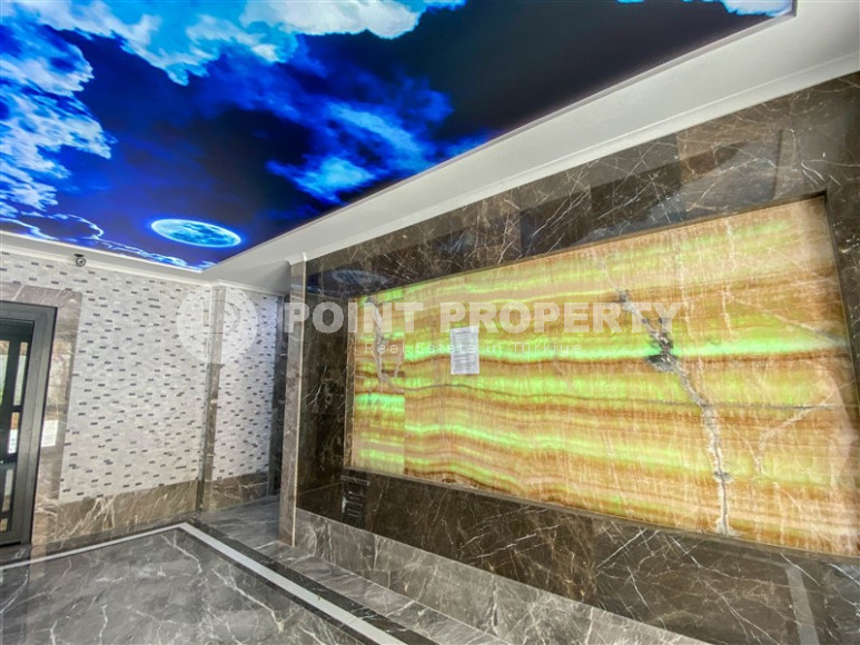 Two-level apartment with 2+1 layout with furniture and access to the terrace, Oba district, 86 m2-id-1307-photo-30