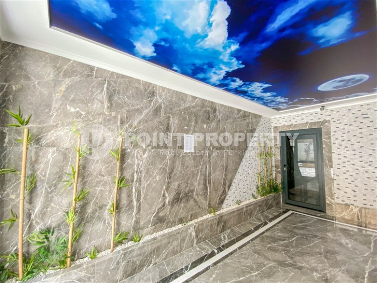 Two-level apartment with 2+1 layout with furniture and access to the terrace, Oba district, 86 m2-id-1307-photo-31