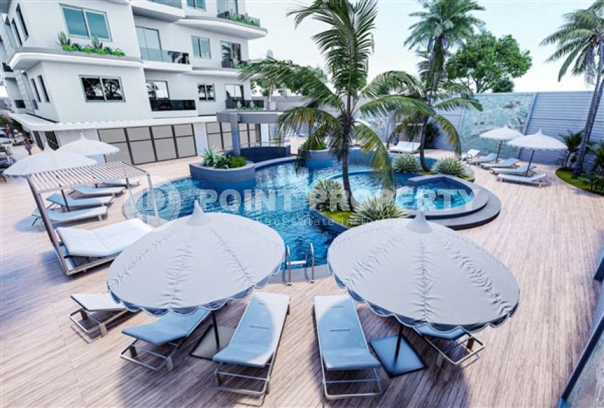 Modern low-rise residence for investment located in the city of Gazipasa, completion date 11/30/2024-id-3582-photo-5