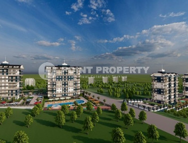 Large selection of apartments for sale in a newly built residence in the Payallar area. Apartment area 63 - 156 m2.-id-3588-photo-3
