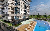 Large selection of apartments for sale in a newly built residence in the Payallar area. Apartment area 63 - 156 m2.-id-3588-photo-6