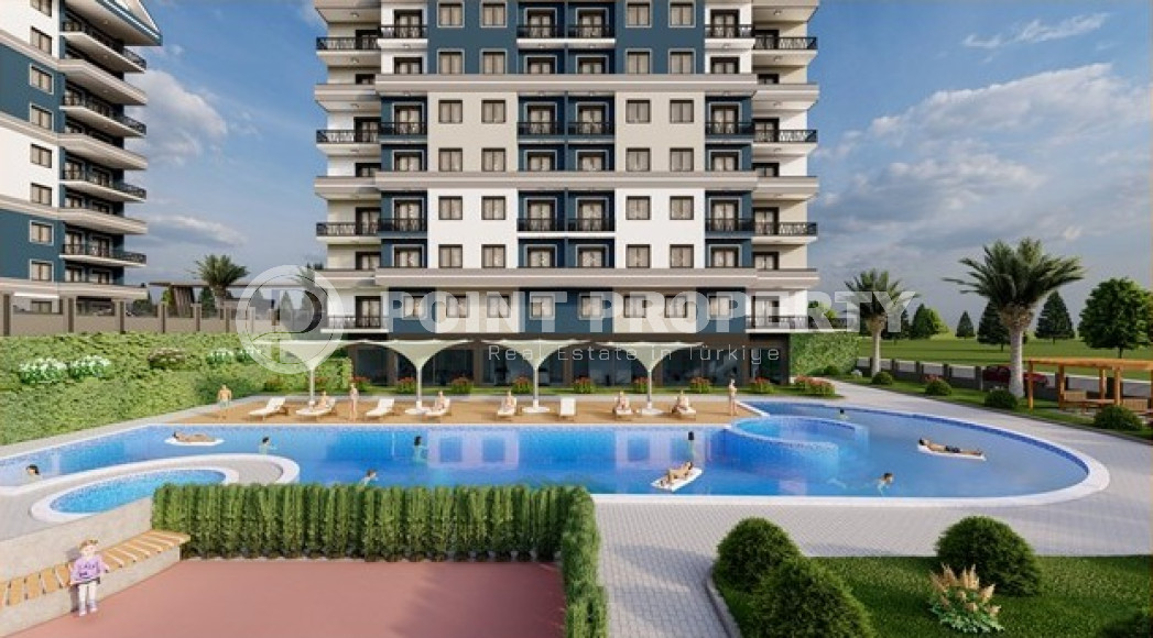 Large selection of apartments for sale in a newly built residence in the Payallar area. Apartment area 63 - 156 m2.-id-3588-photo-10