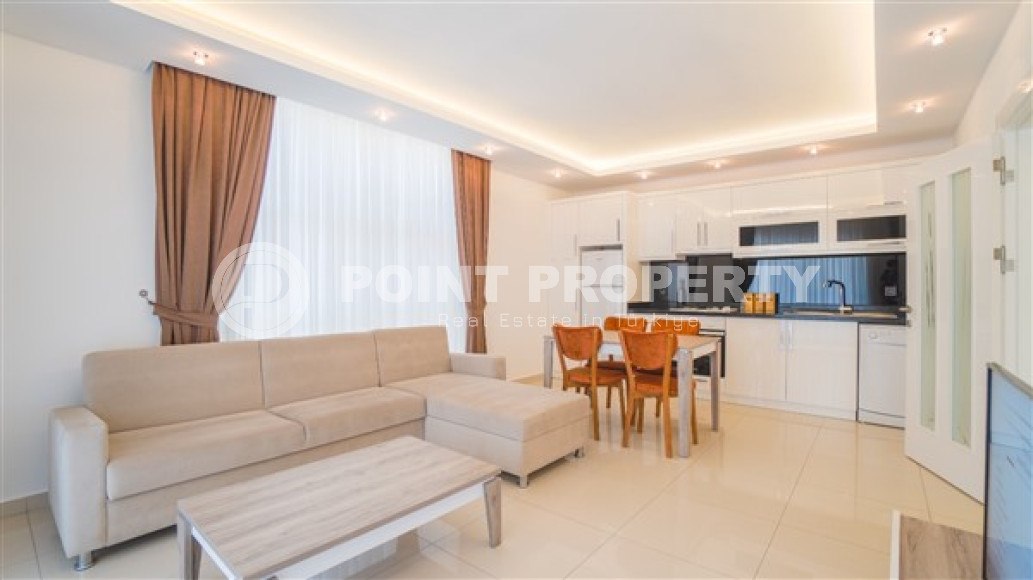 Готовая к проживанию квартира 60 м2, центр Аланьи, в 200 метрах от городского пляжа-id-3590-фото-10